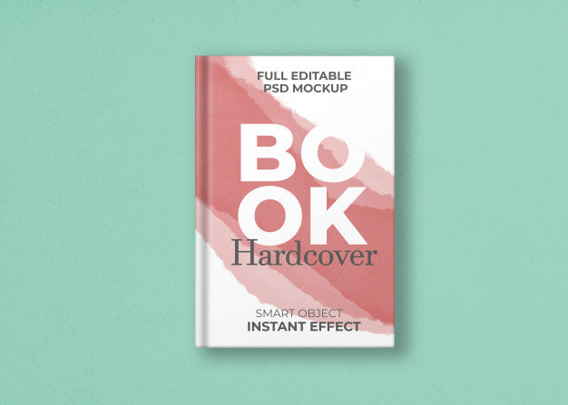 Free Book Hardcover Mockup Psd