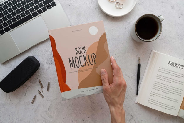 Free Book Mockup Used In Real Life Psd