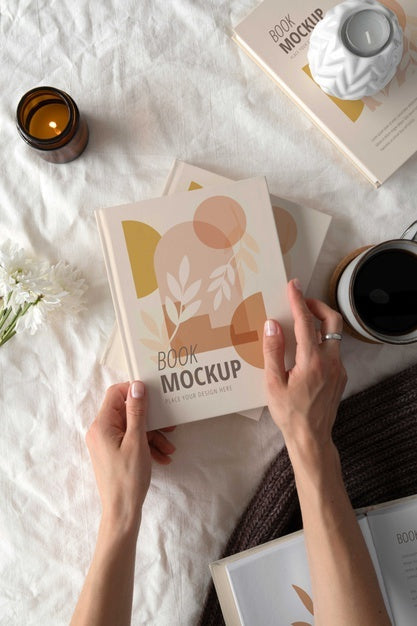 Free Book Mockup Used In Real Life Psd