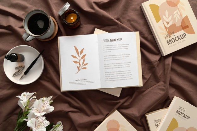 Free Book Mockup Used In Real Life Psd