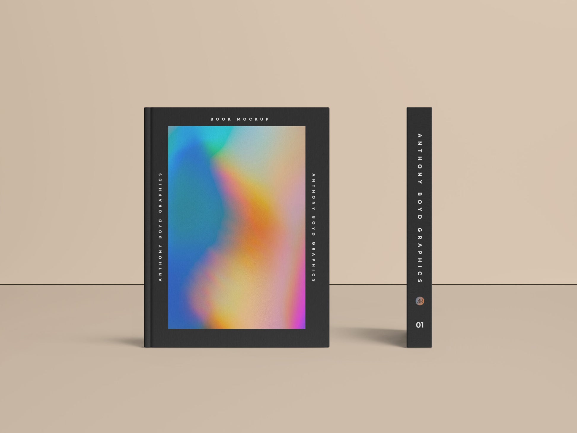 Free Book Mockup Vol.2