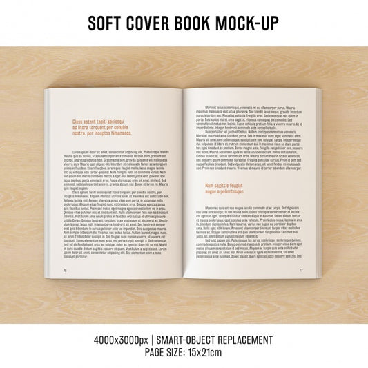 Free Book Pages Mock Up Design Psd
