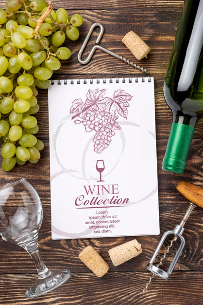 Free Bottle Of Wine Psd