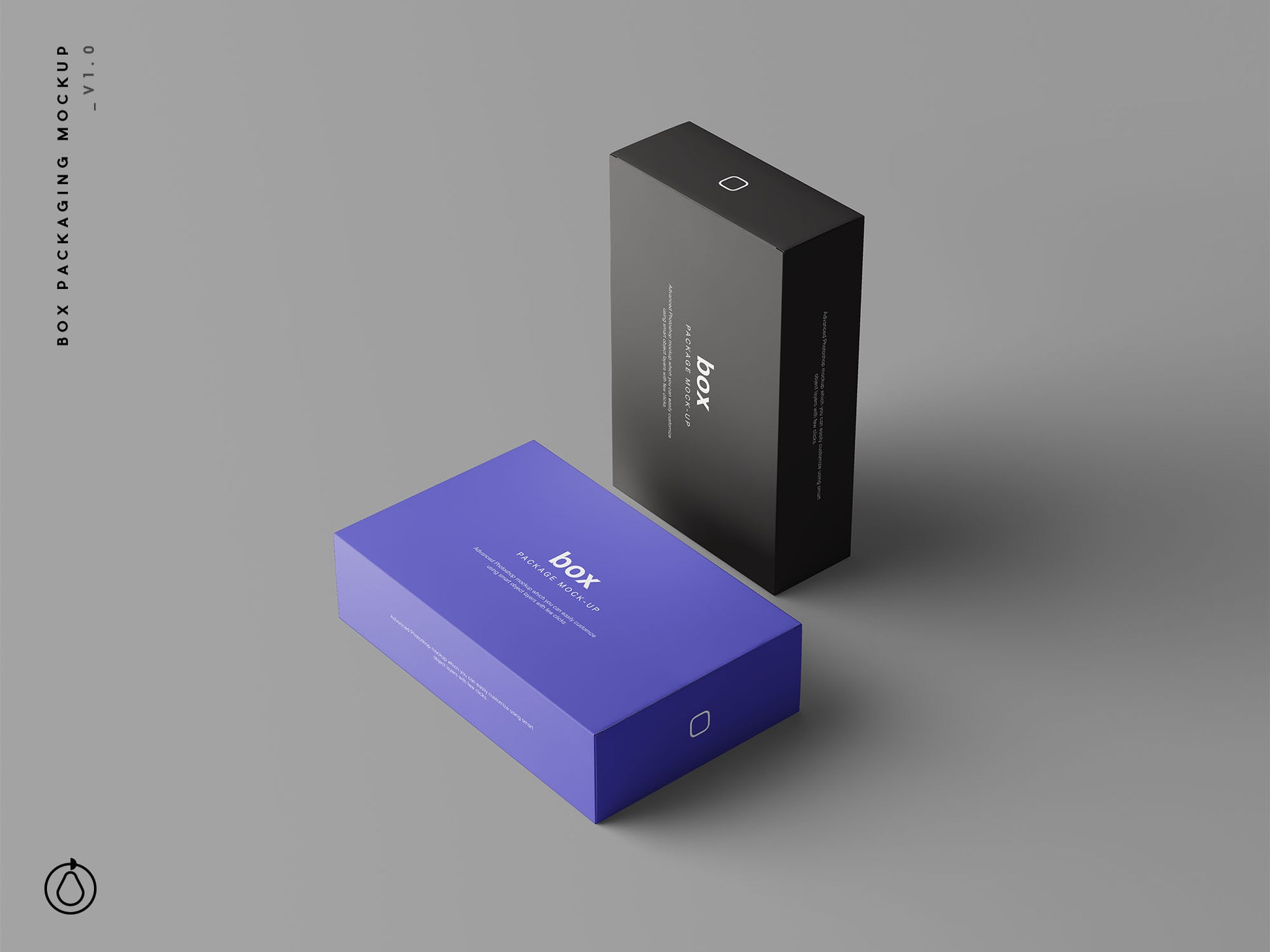 Free Box Packaging Mockup