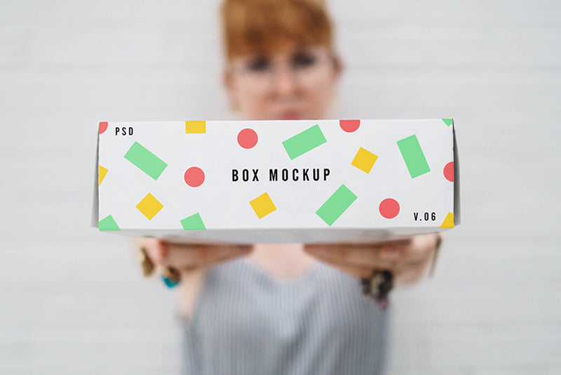 Free Box Psd Mockup