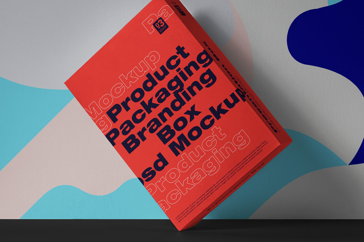 Free Box Psd Packaging Mockup