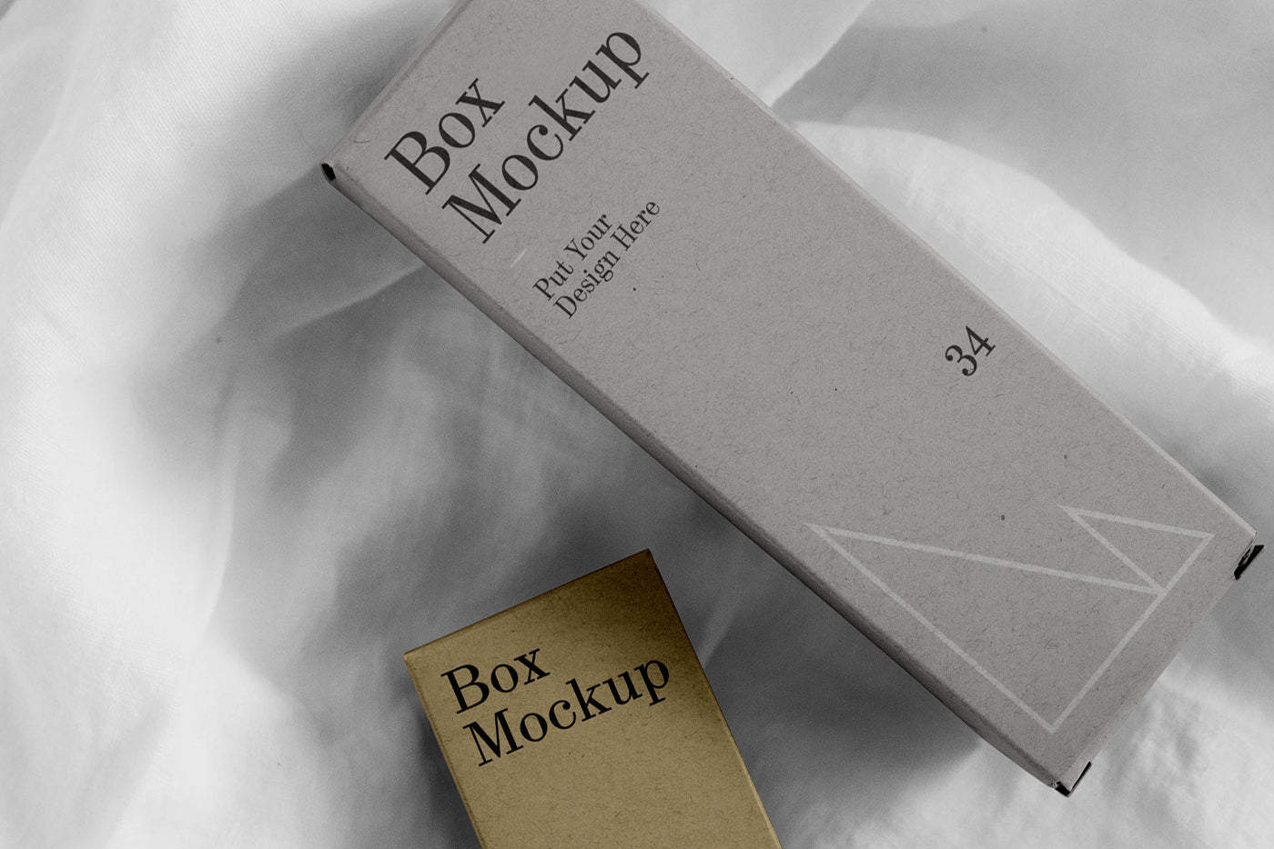 Free Box Set Psd Mockup