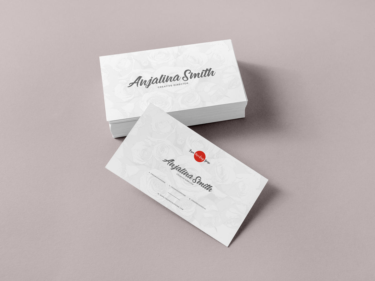Free Brand Business Cards Mockup Psd For Presentation