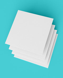 Free Brand Square Flyer Mockup