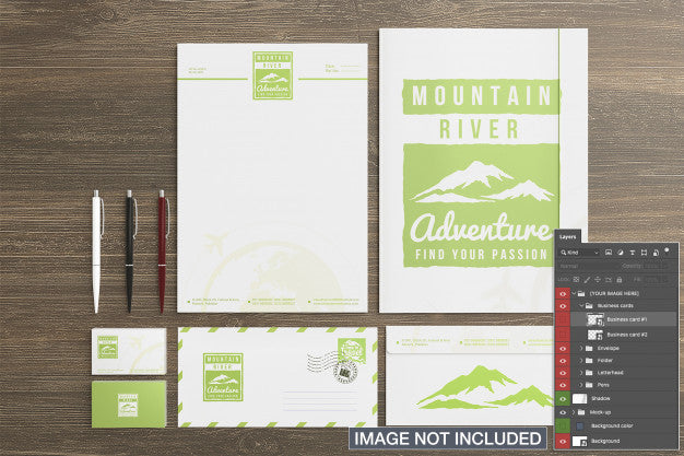 Free Branding Identity Set Mockup Psd