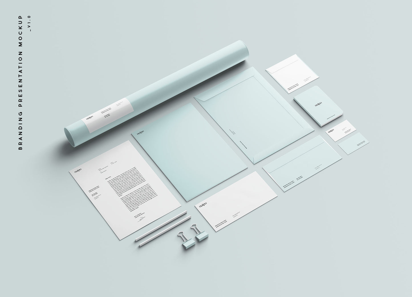 Free Branding Presentation Mockup