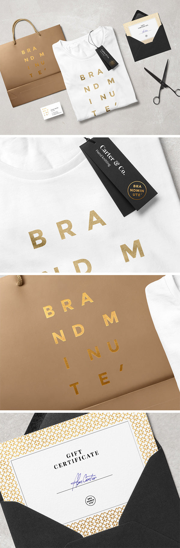 Free Brandminute – Mockup Scene