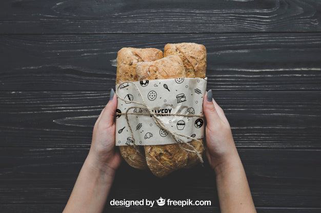 Free Bread Mockup Psd