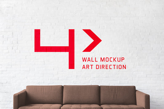 Free Brick Wall Mockup