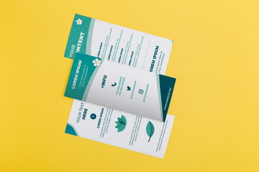 Free Brochure Concept Mock-Up Psd