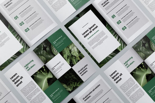 Free Brochure Concept Mock-Up Psd