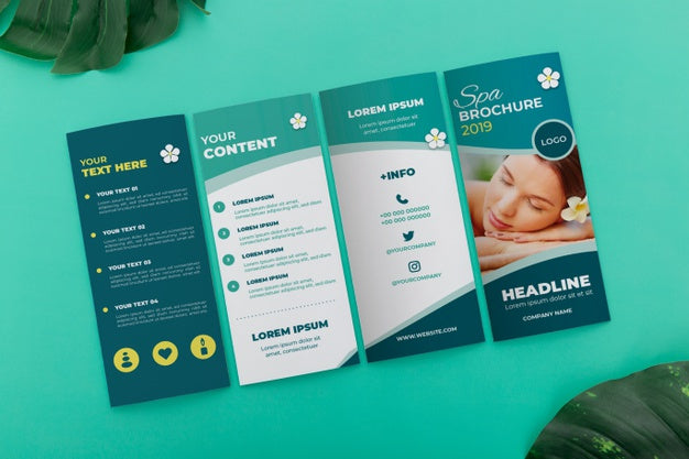 Free Brochure Concept Mock-Up Psd