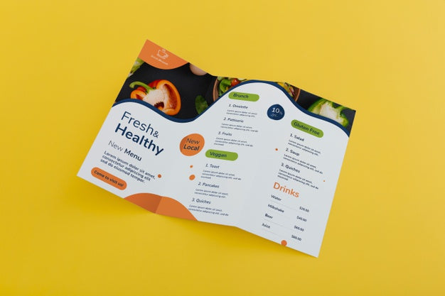 Free Brochure Concept Mock-Up Psd