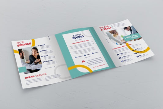 Free Brochure Concept Mock-Up Psd