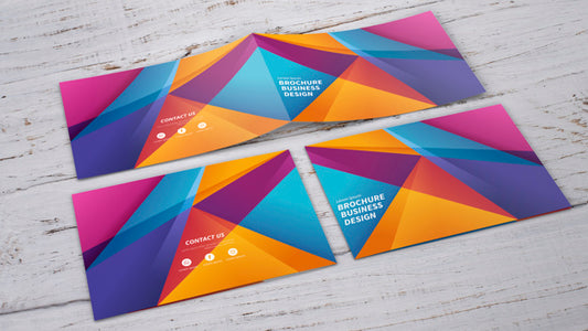 Free Brochure Mockup Still Life Psd