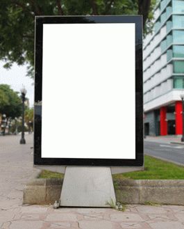 Free Bus Stop Poster Mockup Psd