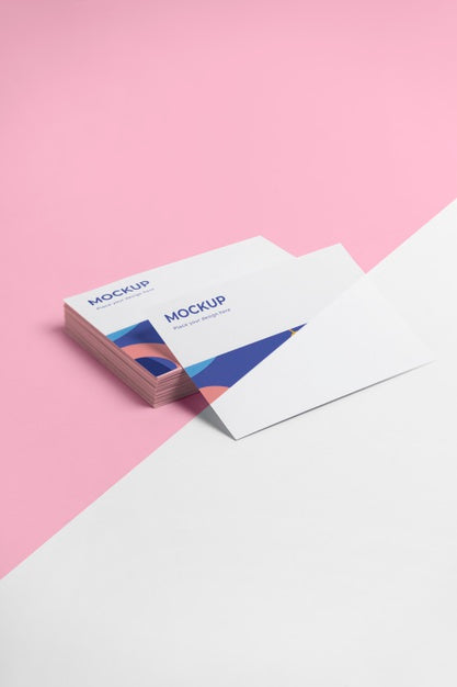 Free Business Card Mock-Up Psd