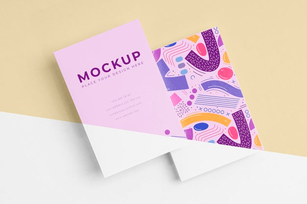 Free Business Card Mock-Up Psd