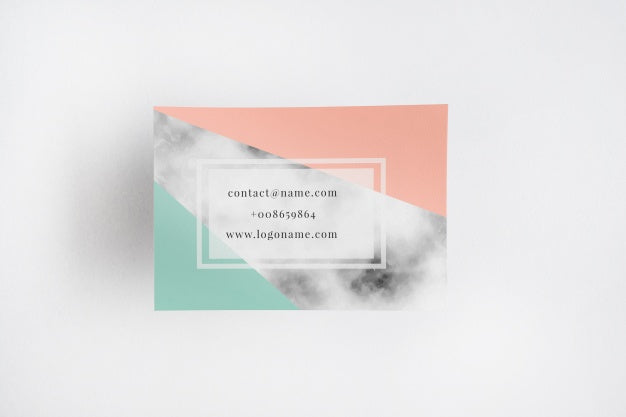 Free Business Card Mocku Psd