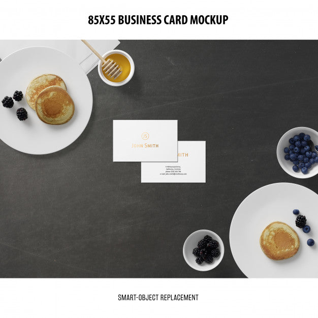 Free Business Card Mockup Psd