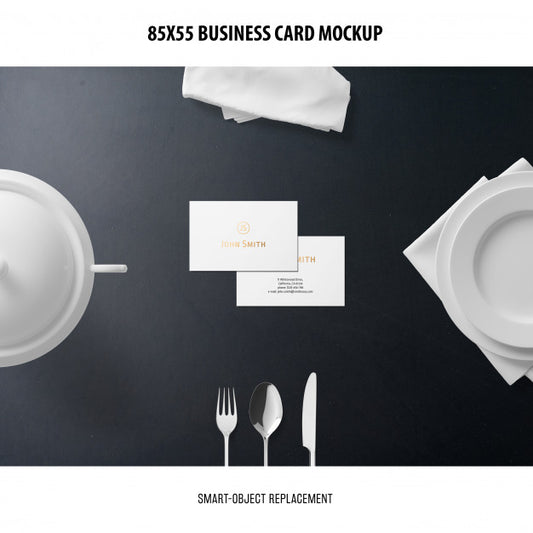 Free Business Card Mockup Psd