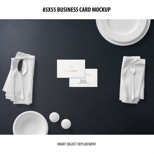 Free Business Card Mockup Psd