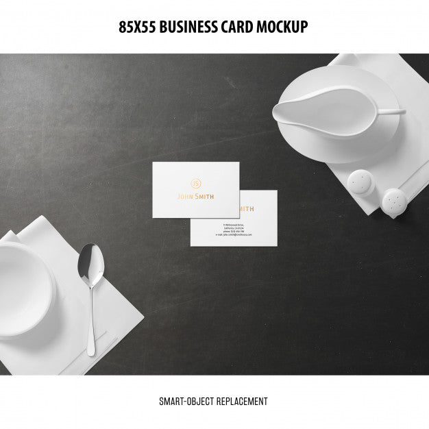 Free Business Card Mockup Psd