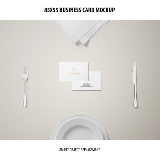 Free Business Card Mockup Psd