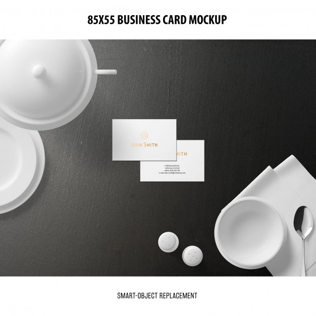 Free Business Card Mockup Psd