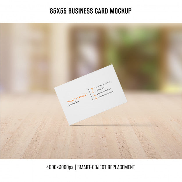 Free Business Card Mockup Psd