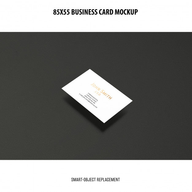 Free Business Card Mockup Psd