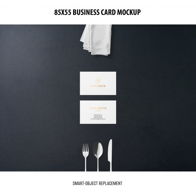 Free Business Card Mockup Psd