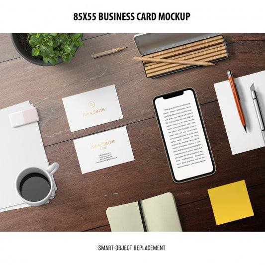 Free Business Card Mockup Psd