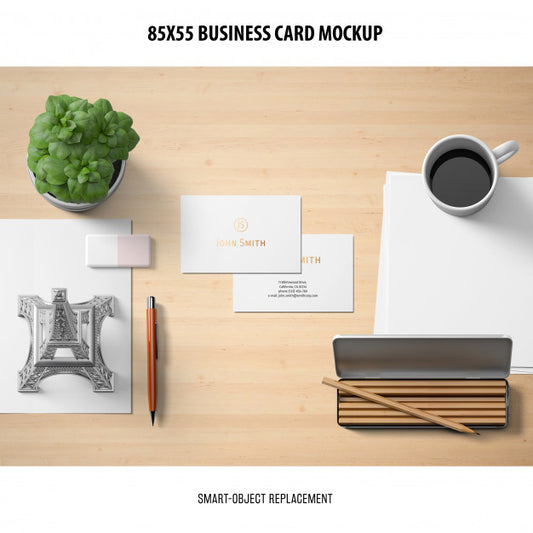 Free Business Card Mockup Psd