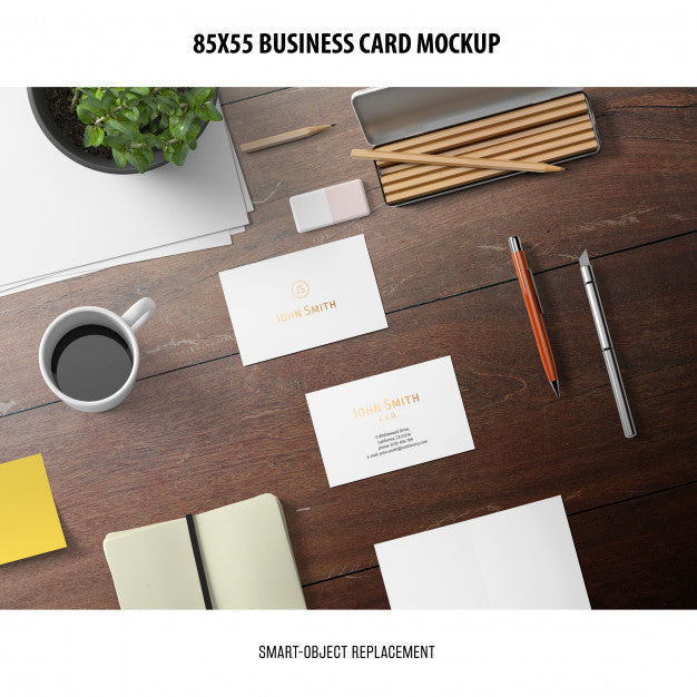 Free Business Card Mockup Psd