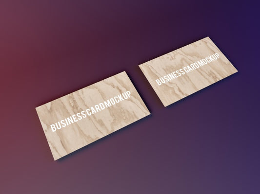 Free Business Card Mockup Psd