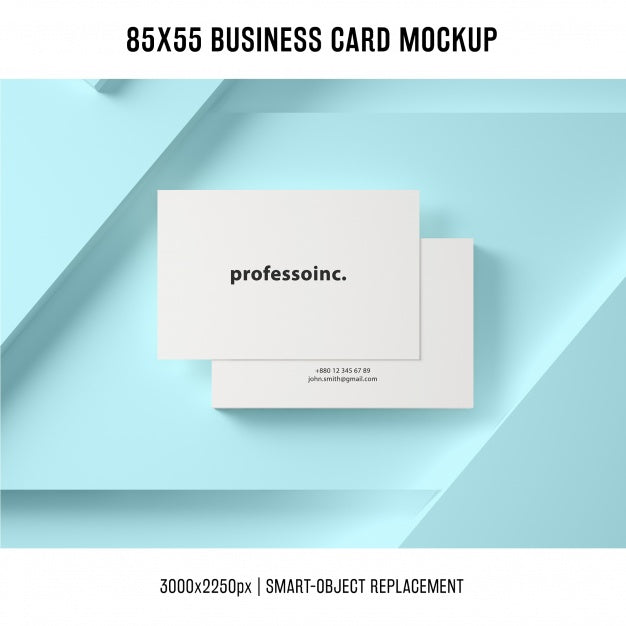 Free Business Card Mockup Psd