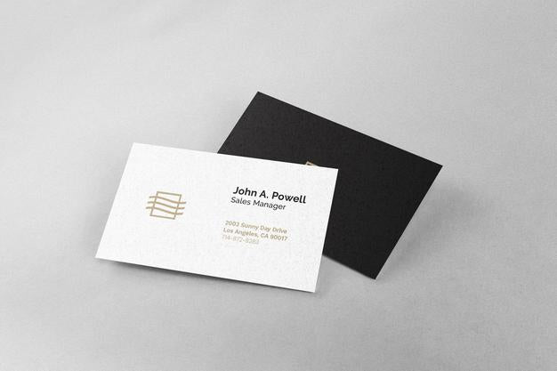 Free Business Card Mockup Psd