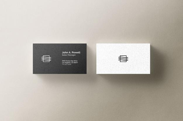 Free Business Card Mockup Psd