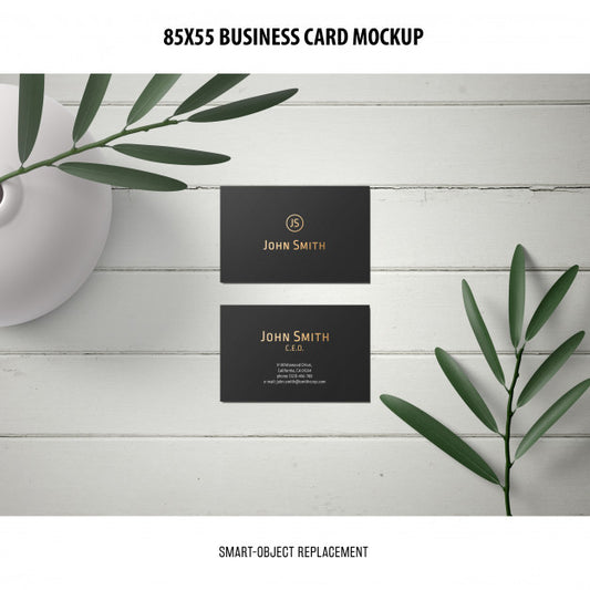 Free Business Card Mockup Psd