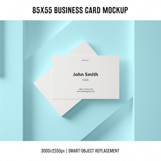 Free Business Card Mockup Psd