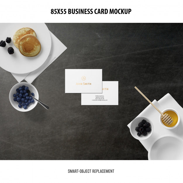 Free Business Card Mockup Psd