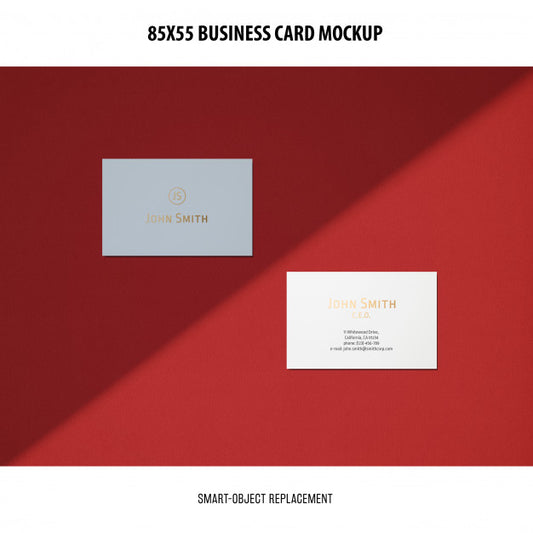 Free Business Card Mockup Psd