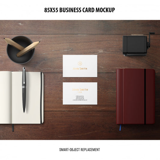 Free Business Card Mockup Psd