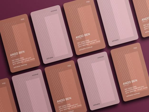 Free Business Card Mockup Psd